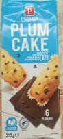 Plum cake con gocce di cioccolato