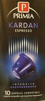 Primia Kardan espresso 10 capsule compatibili Nespresso
