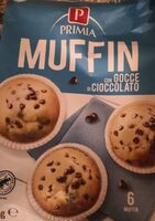 Muffin con goccie  di cioccolato