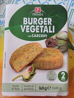 Burger vegetali con carciofi