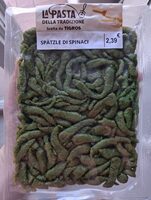 Spatzle di spinaci