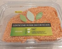 Lenticchie rosse decorticate