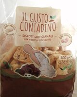 Biscotti artigianali con gocce di cioccolato