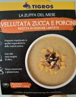 Vellutata con zucca e porcini