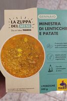 Minestra di lenticchie e patate