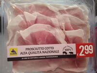 Prosciutto cotto di alta qualità nazionale