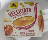 Vellutata con zucche e carote