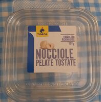 Nocciole pelate e tostate