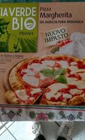 Pizza margherita via verde bio
