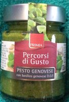 Pesto genovese con basilico genovese D.O.P.
