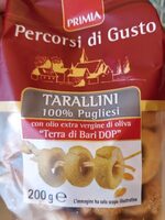 Tarallini 100% pugliesi con olio extra vergine d'oliva