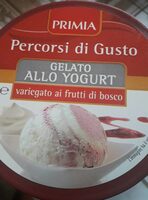 Gelato allo yogurt - variegato ai frutti di bosco