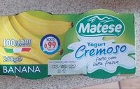 Yogurt cremoso alla banana