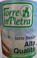 Latte fresco intero alta qualità