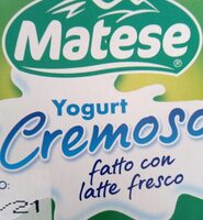 Yogurt cremoso