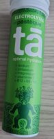 TA optimal hydratation