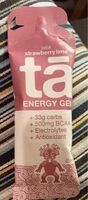 Energy gel strawberry lime