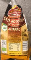 Fette biscottate integrali di farro