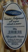 Alfieri grissini acqua