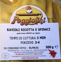 Ravioli ricotta e spinaci