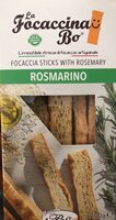 Focaccia sticks with rosemary