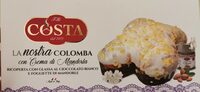 La nostra colomba con crema di mandorla