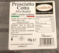 Prosciutto cotto