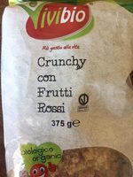 Crunchy con Frutti rossi Bio