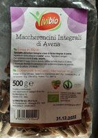 Maccheroncini integrali di avena