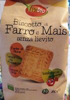 Biscotto farro e mais senza lievito