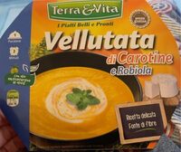 Vellurata di carote e robiola