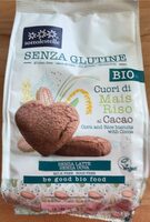 Cuori di Mais e Riso al Cacao Senza Glutine BIO