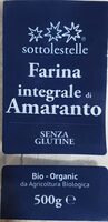 Farina integrale di Amaranto senza glutine