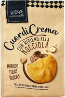 Cuor di crema con ripieno alla nocciola