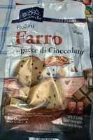Frollini farro con gocce di cioccolato