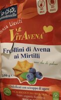 Vitavena frollini di avena ai mirtilli