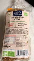 Pan de molde de avena