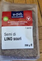 Semi di lino scuri
