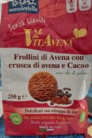 Frollini di avena con crusca di avena e cacao