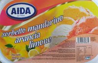 Sorbetto mandarino arancia limone