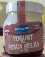 Yogurt alla pesca Melba
