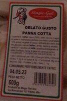 Gelato gusto panna cotta