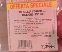 Salsiccia mignon tacchino
