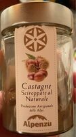 Castagne sciroppate al naturale