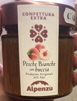 Confetture extra pesche bianche con buccia