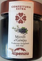 Confettura extra mirtilli al Génépy