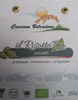 Il risotto bio carciofi