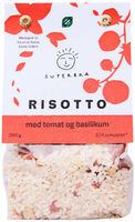 Risotto tomate et basilic