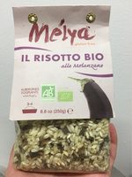 Il Risotto Bio alle Melanzane