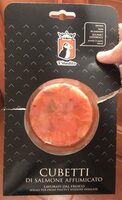 Cubetti di salmone affumicato